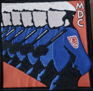 M.D.C. - Cops Patch - Embroidered